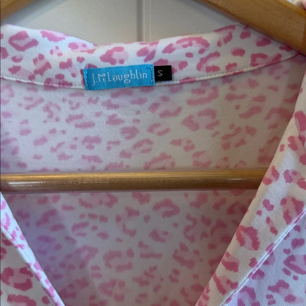 J McLaughlin pink and white dress - Picture 3 of 5